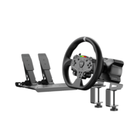 Simulador de Carreras Volante MOZA R3 Direct Drive+Pedales SR-P Lite+Palanca SGP